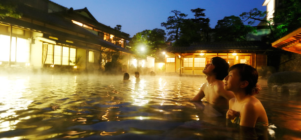 長楽園の露天風呂