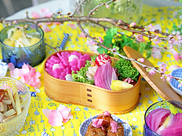 旬の春食材を使った 春爛漫弁当でお花見気分を味わおう 中野セントラルパーク ジモタツ 株式会社ベルシステム24