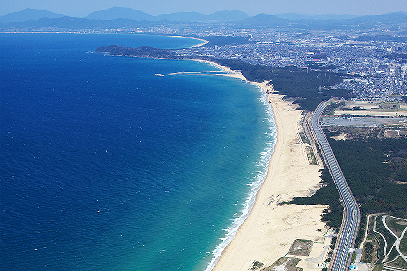 海の中道の海岸