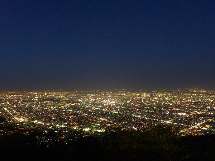 藻岩山の夜景